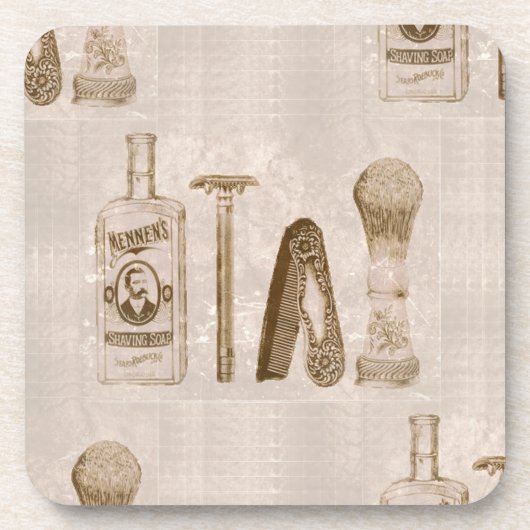 メンズシェービング コースター (正面)
