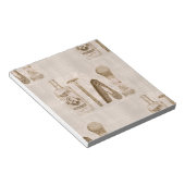 メンズシェービング ノートパッド (アングル)