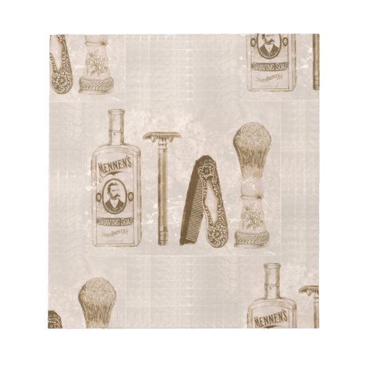 メンズシェービング ノートパッド (正面)