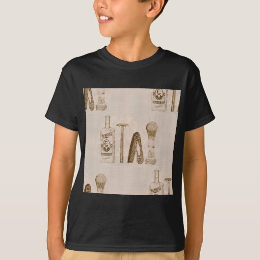 メンズシェービング Tシャツ (正面)