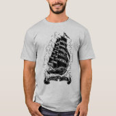 メンズシップ長袖 Tシャツ (正面)
