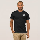 メンズシャツ – ホワイトB&Bロゴ Tシャツ (正面フル)