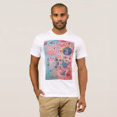 メンズシャツTLS Avaデザイン Tシャツ (正面フル)