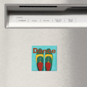 メンズシューズ、ダンス、変更文字 マグネット (インサイチュ (食洗機))