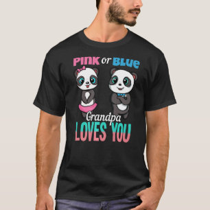 メンズジェンダー明らかにパーティーチーム赤ちゃんシャワーピンク Tシャツ