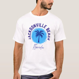 メンズジャクソンビルビーチフロリダTシャツ Tシャツ
