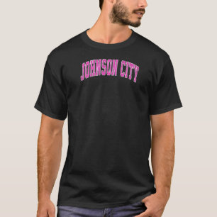 メンズジョンソンシティニューヨークニューヨークヴィンテージスポーツデザイン Tシャツ