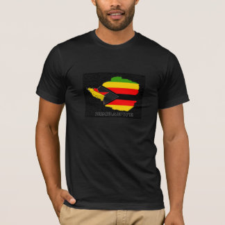 メンズジンバブエのティー Tシャツ