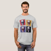 メンズスカルTシャツ Tシャツ (正面フル)