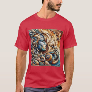 「メンズスタイリッシュプリントTシャツ – トレンディーグラフィックTe Tシャツ