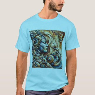 「メンズスタイリッシュプリントTシャツ – トレンディーグラフィックTe Tシャツ