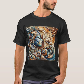 「メンズスタイリッシュプリントTシャツ – トレンディーグラフィックTe Tシャツ