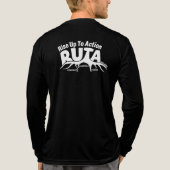 メンズスタイルの長袖トリブレンドTシャツ トライブレンドＴシャツ (背面)