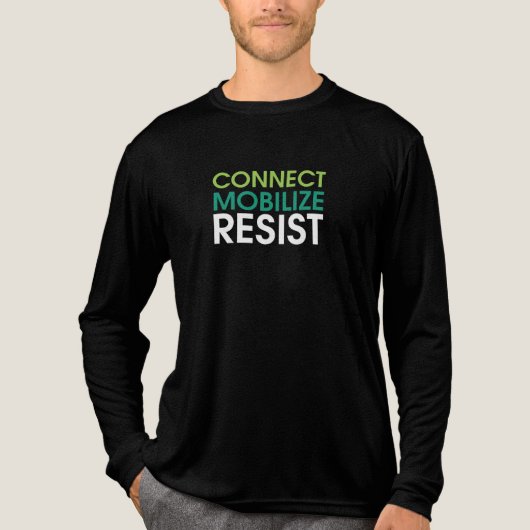 メンズスタイルの長袖トリブレンドTシャツ トライブレンドＴシャツ (正面)