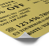 メンズスタイルズ理容師アフ広告ロ ポスター (角)