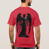 メンズスタイルTシャツデザイン Tシャツ (裏面)