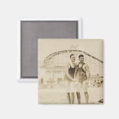 メンズスタンドオンビーチ マグネット (正面/裏面)