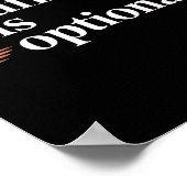 メンズストア哲学引用文やる気を起こさせるストア ポスター (角)