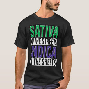 メンズストナーおもしろいシャツセティバ通りインディカ Tシャツ