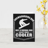 メンズスノーボードパパCoo以外は通常のパパ カード (黄色い花)