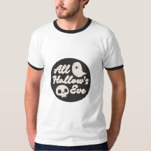 メンズスピリット不気味Tシャツ