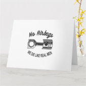 メンズスピードレーシングスポーツカーいいえエアバッグ – 私たちは死ぬL カード (黄色い花)