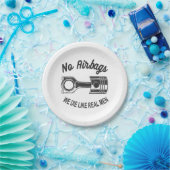 メンズスピードレーシングスポーツカーいいえエアバッグ – 私たちは死ぬL ペーパープレート (パーティー)