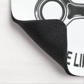 メンズスピードレーシングスポーツカーいいえエアバッグ – 私たちは死ぬL マウスパッド (コーナー)