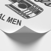 メンズスピードレーシングスポーツカーいいえエアバッグ – 私たちは死ぬL ラッピングペーパー (角)