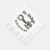 メンズスピードレーシングスポーツカーいいえエアバッグ – 私たちは死ぬL 縁ありランチョンナプキン (角)