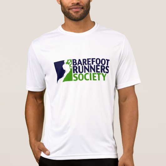 メンズスポーツテック競技者Tシャツ（ライトBRSロゴ） Tシャツ (正面)