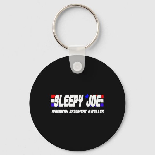 メンズスリーピージョージョー地下ドウェラープロトランプアンチBi キーホルダー (正面)