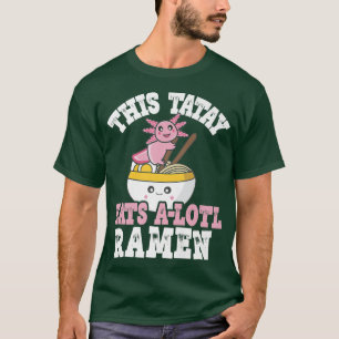 メンズタおもしろいタイラーメンアクソロテルプンザ食べタイ Tシャツ