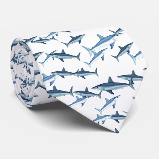 メンズタイザメ ネクタイ (ロール)