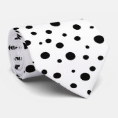 メンズタイ水玉模様ネックタイ ネクタイ (ロール)