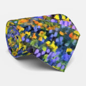 メンズタイ – テキサス州ブルーボネット&ポピー ネクタイ (ロール)