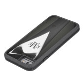 メンズタキシードのスーツのパターン – モノグラユニークム Case-Mate iPhoneケース (底)
