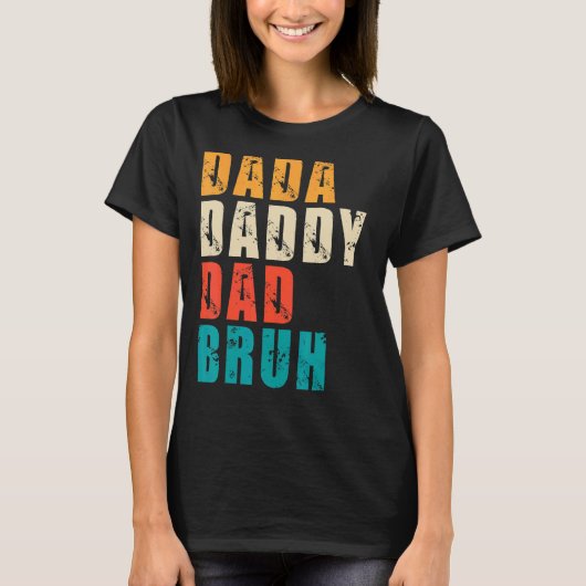 メンズダダディパパブラパパ Tシャツ (正面)