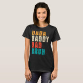 メンズダダディパパブラパパ Tシャツ (正面フル)