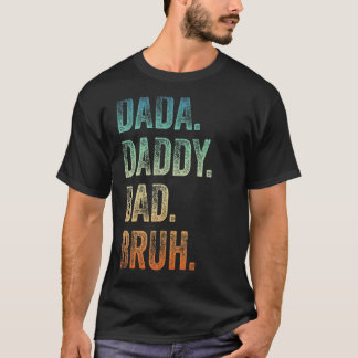 メンズダダディパパブルッファーザーアンドキッズガールボーイ Tシャツ