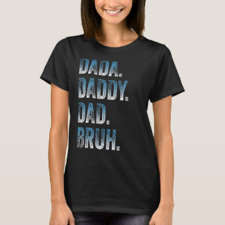 メンズダダディパパブルッファーザーアンドキッズガールボーイ Tシャツ