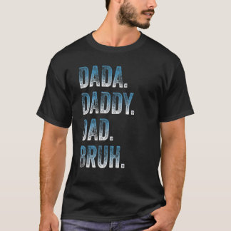 メンズダダディパパブルッファーザーアンドキッズガールボーイ Tシャツ
