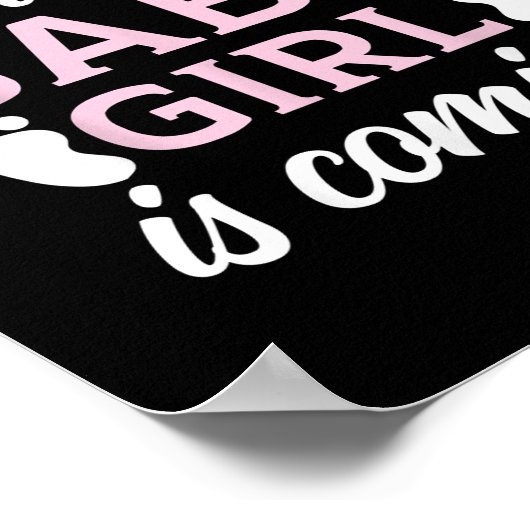 メンズダディの美しい女の子は来のベビー ポスター (角)