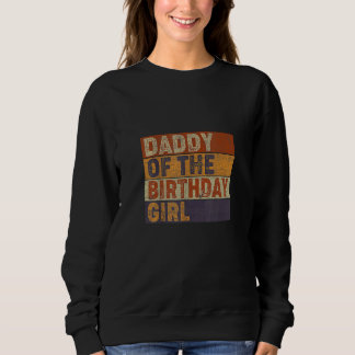 メンズダディアオブザ誕生日娘ガールマッチング スウェットシャツ
