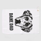 メンズダンパパグレートダンパパ ゴルフタオル (横)