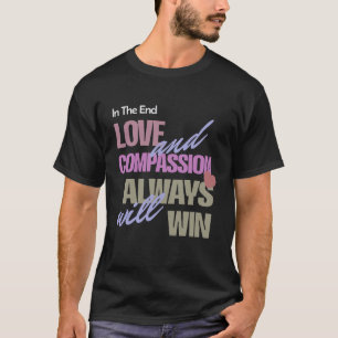 メンズダークTシャツ(インスピレーション付き)引用文 Tシャツ