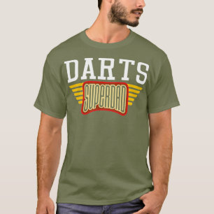 メンズダーツスーパーダッドギフト-ダーツプレーヤーのお父さんへのプレゼント Tシャツ