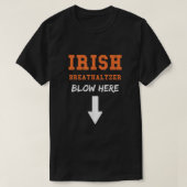 メンズダーティアイリッシュ通気層アダルトSt patricksダ Tシャツ (デザイン正面)