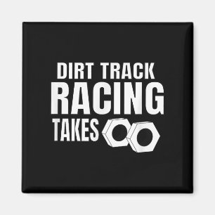 メンズダートトラックレースおもしろいレース引用文スプリント車 マグネット