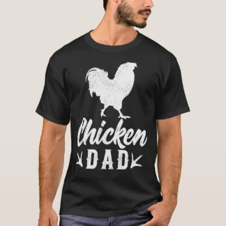 メンズチキンファーム農家チキンパパ父の日 Tシャツ